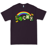 Plum Lucky St. Patrick's Day Premium Tee - CowGirlArtShop
