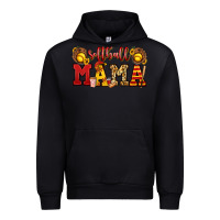 Black softball mama Urban Hoodie - Jasminsmagicworld