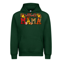 Forest Green softball mama Urban Hoodie - Jasminsmagicworld