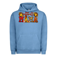 Pigment Pebble Blue softball mama Urban Hoodie - Jasminsmagicworld