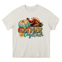 Cream gather together Heavy Core Tee - CowGirlArtShop