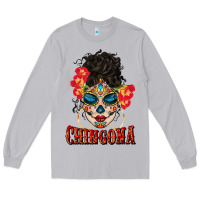 Moon Dust chingona latina bun mama Long Sleeve Tee - BundleAndBundleShop