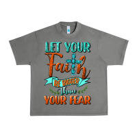Tornado Let Your Faith Be Bigger Than Your Fear Urban Heavy Tee - BundleAndBundleShop