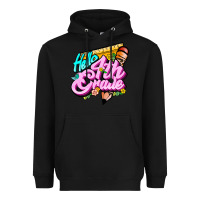 Black hello 4th grade Heavyweight Hoodie - JahusDesignShop