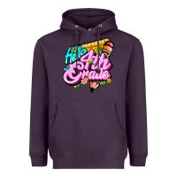 Plum hello 4th grade Heavyweight Hoodie - JahusDesignShop