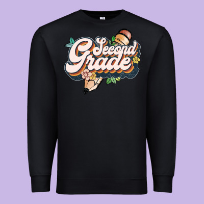 Second Grade Premium Sweatshirt Designed By Jahusdesignshop