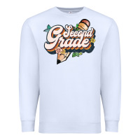 White second grade Premium Sweatshirt - JahusDesignShop