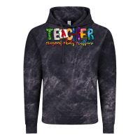 Cloud Black Teacher Cryons Kids Caffeine Vintage Hoodie - CowhideDigitalArt