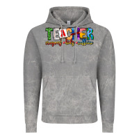 Cloud Rock Teacher Cryons Kids Caffeine Vintage Hoodie - CowhideDigitalArt