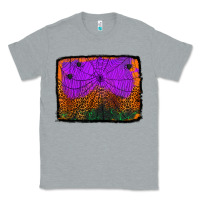 Heather Grey halloween spider web background Classic Tee - Jasminsmagicworld