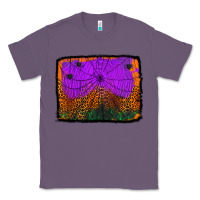 Lavender halloween spider web background Classic Tee - Jasminsmagicworld