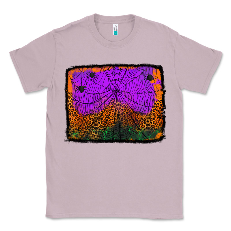 Halloween Spider Web Background Classic Tee by Jasminsmagicworld | Teevron