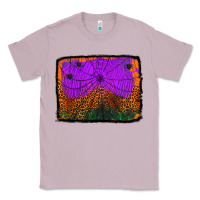 Lilac halloween spider web background Classic Tee - Jasminsmagicworld