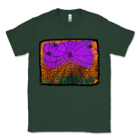 Sports Green halloween spider web background Classic Tee - Jasminsmagicworld