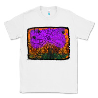 White halloween spider web background Classic Tee - Jasminsmagicworld