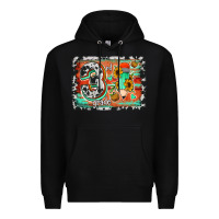 Black western back to school 3rd grade Premium Hoodie - Jasminsmagicworld
