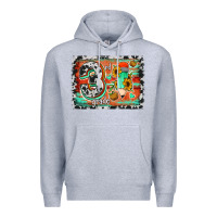 Heather Grey western back to school 3rd grade Premium Hoodie - Jasminsmagicworld