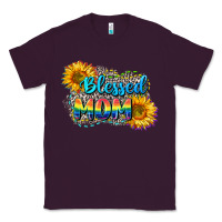 Plum Blessed mom Classic Tee - CowGirlArtShop