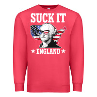 Cardinal funny george washington suck it england Premium Sweatshirt - DesigneFamous