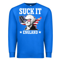 True Royal funny george washington suck it england Premium Sweatshirt - DesigneFamous