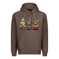 Coffee autism gnomies Premium Hoodie - RacoonDesign