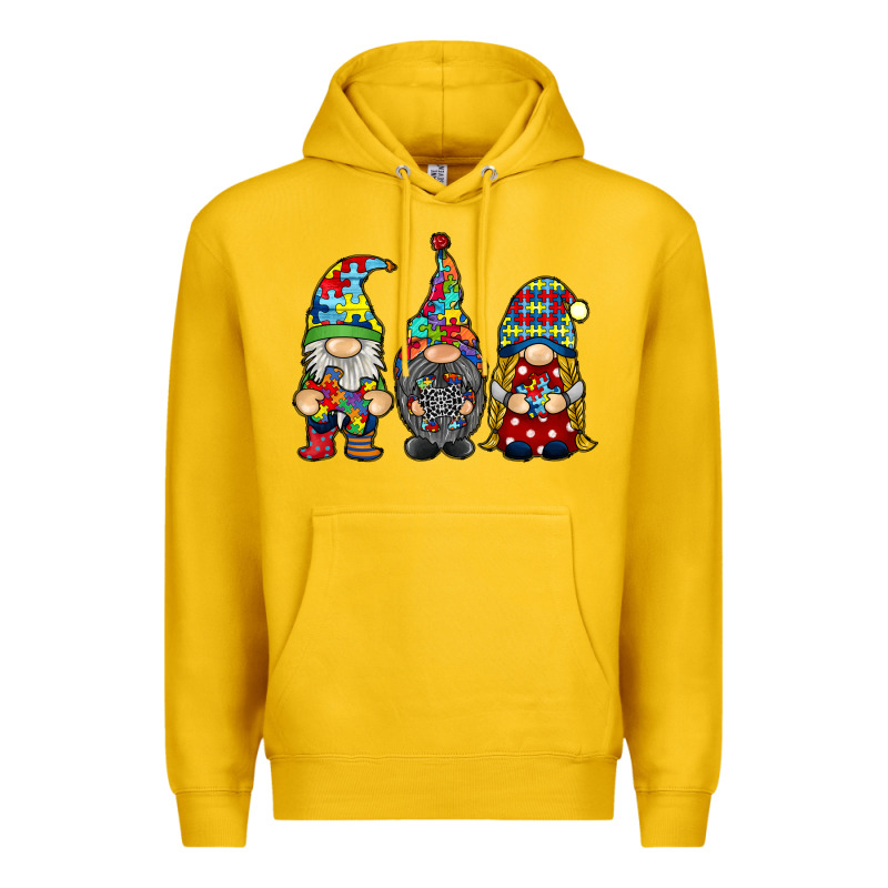 Autism Gnomies Premium Hoodie by RacoonDesign | Teevron