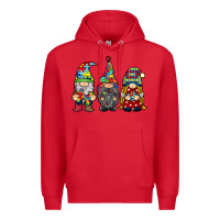 Red autism gnomies Premium Hoodie - RacoonDesign