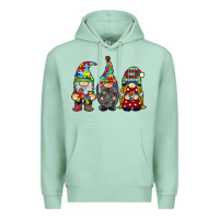 Seafoam autism gnomies Premium Hoodie - RacoonDesign