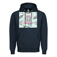 Navy faith does not make things easy Zipper Hoodie - JahusDesignShop