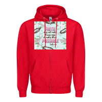 Red faith does not make things easy Zipper Hoodie - JahusDesignShop
