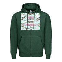 Sports Green faith does not make things easy Zipper Hoodie - JahusDesignShop