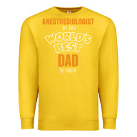 Lemon anesthesiologist by day worlds best dad by night fathers day Premium Sweatshirt - linhVisuals