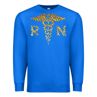 Rn Registered Nurse Leopard Lovely Nursing Student T Shirt Premium Sweatshirt | Teevron