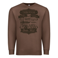 Chestnut labyrinth words Premium Sweatshirt - linhVisuals
