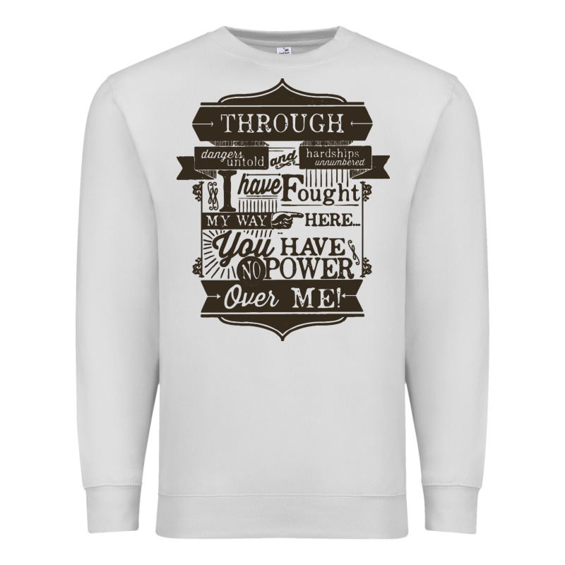 Labyrinth Words Premium Sweatshirt by linhVisuals | Teevron