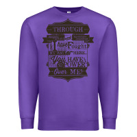 Purple labyrinth words Premium Sweatshirt - linhVisuals
