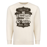 Sandshell labyrinth words Premium Sweatshirt - linhVisuals