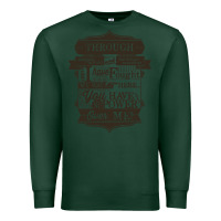 Sports Green labyrinth words Premium Sweatshirt - linhVisuals