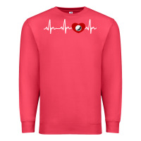 Cardinal my heart beats for golf Premium Sweatshirt - linhVisuals
