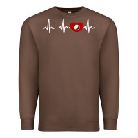 My Heart Beats For Golf Premium Sweatshirt | Teevron