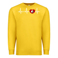 Lemon my heart beats for golf Premium Sweatshirt - linhVisuals