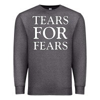 Charcoal Heather Tëärs För Fëärs WHITE Premium Sweatshirt - linhVisuals