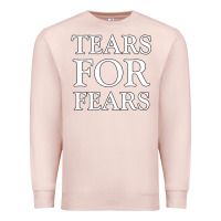 Pale Pink Tëärs För Fëärs WHITE Premium Sweatshirt - linhVisuals