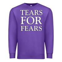 Purple Tëärs För Fëärs WHITE Premium Sweatshirt - linhVisuals