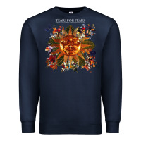 Navy tears for fears 24 Premium Sweatshirt - linhVisuals