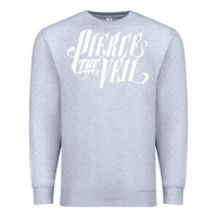 Heather Grey pierce the veil front Premium Sweatshirt - linhVisuals