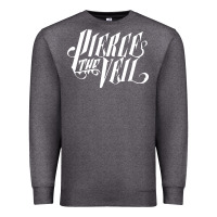 Charcoal Heather pierce the veil front Premium Sweatshirt - linhVisuals