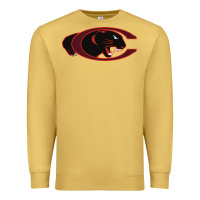 Antique Gold claflin, education sport Premium Sweatshirt - linhVisuals