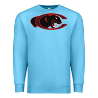 Ocean Blue claflin, education sport Premium Sweatshirt - linhVisuals