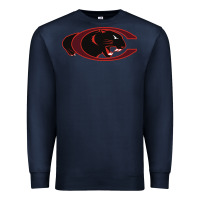 Navy claflin, education sport Premium Sweatshirt - linhVisuals